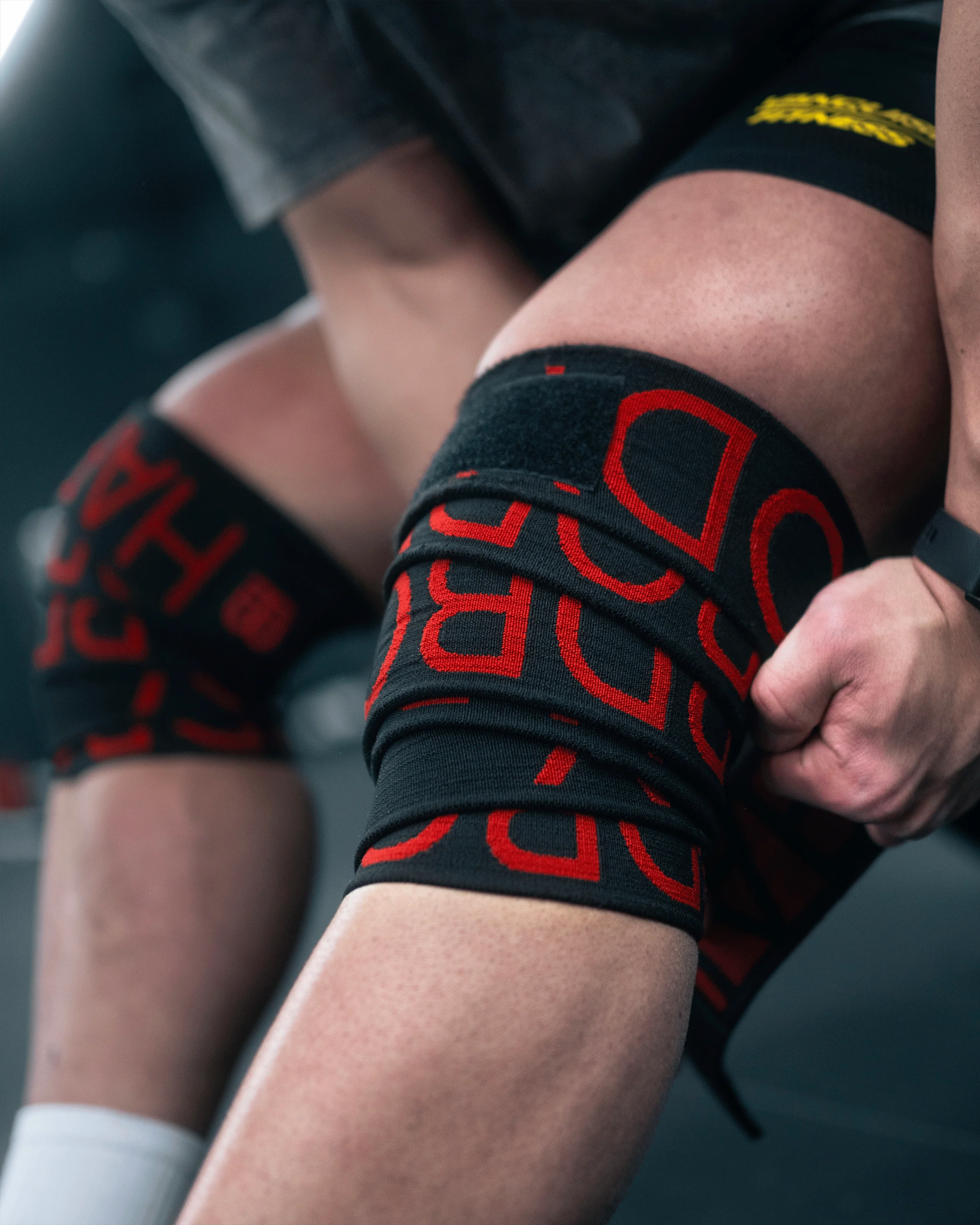 Knee Wraps Black - Image 3