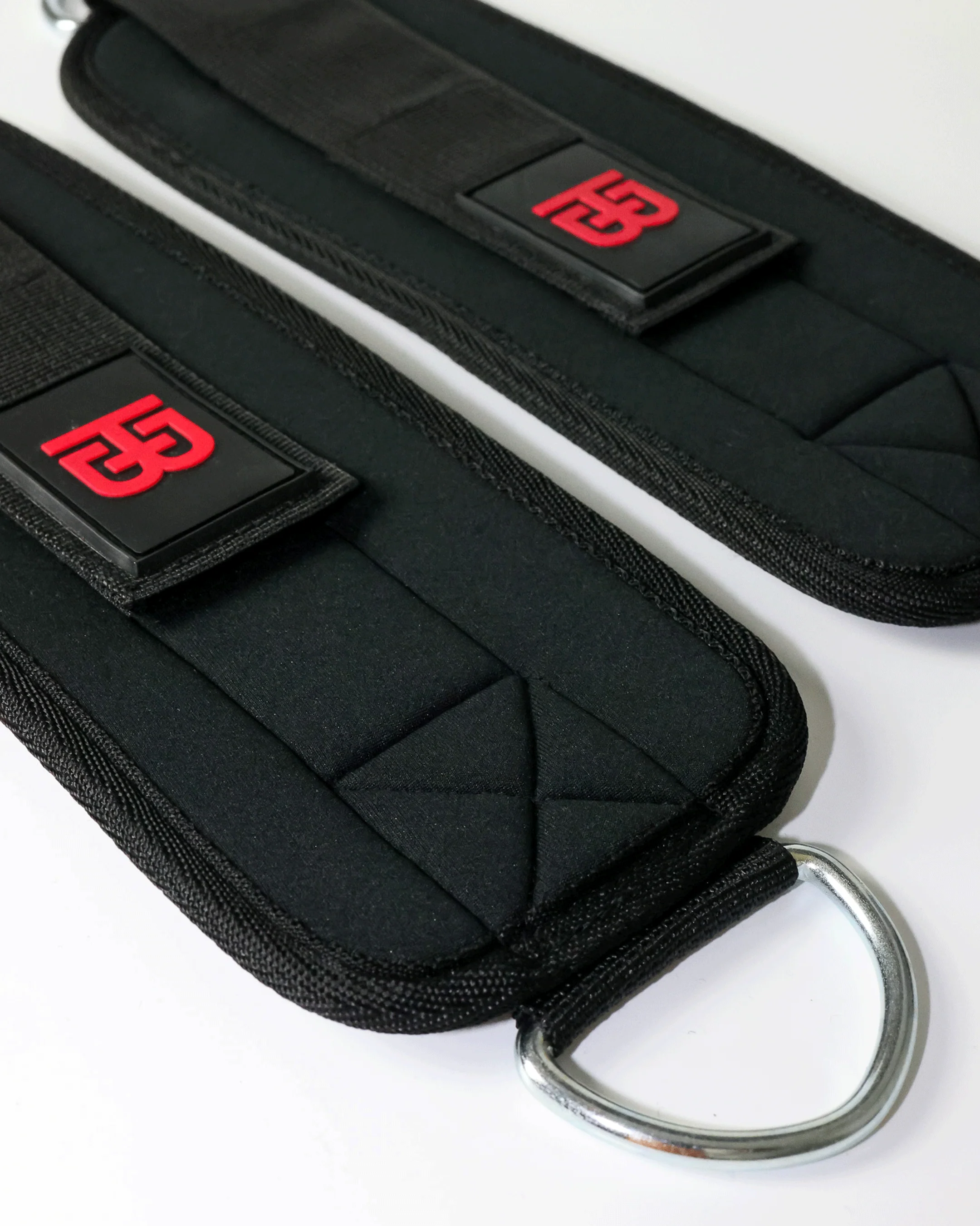 Neoprene Lifting Cuffs Black - Image 5