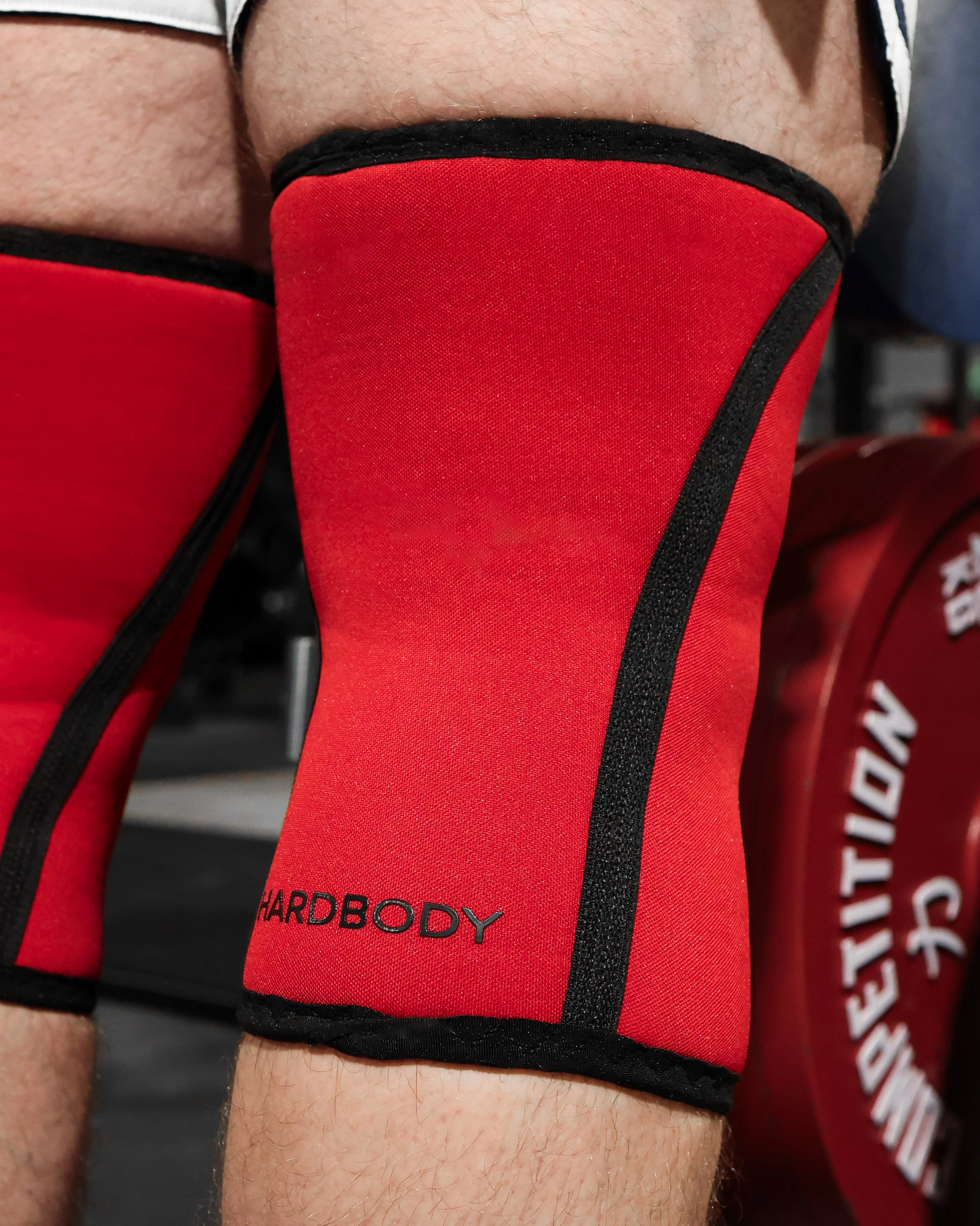 MVPRO Knee Sleeves 7mm Classic Red - Image 5