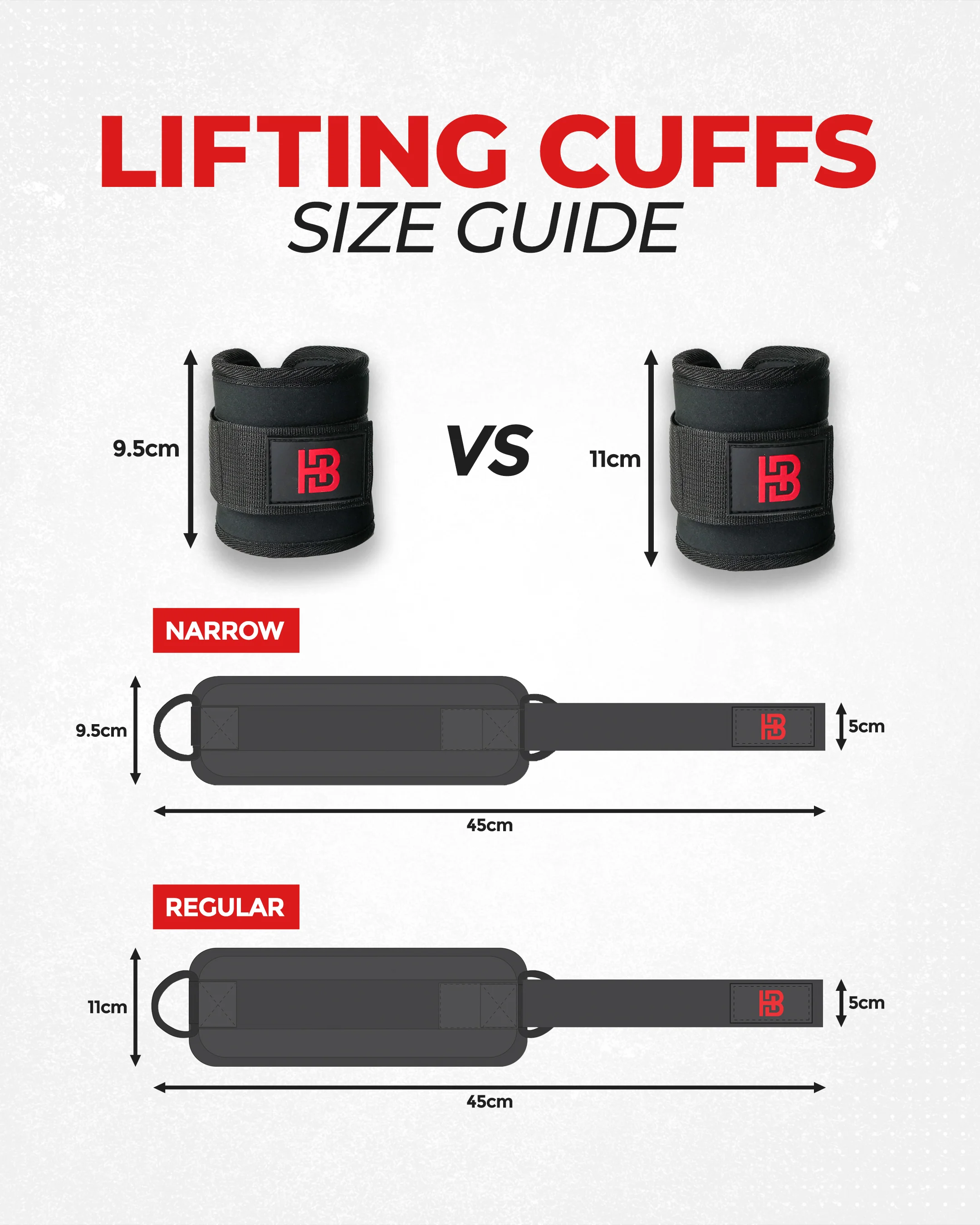 Neoprene Lifting Cuffs Black - Image 9