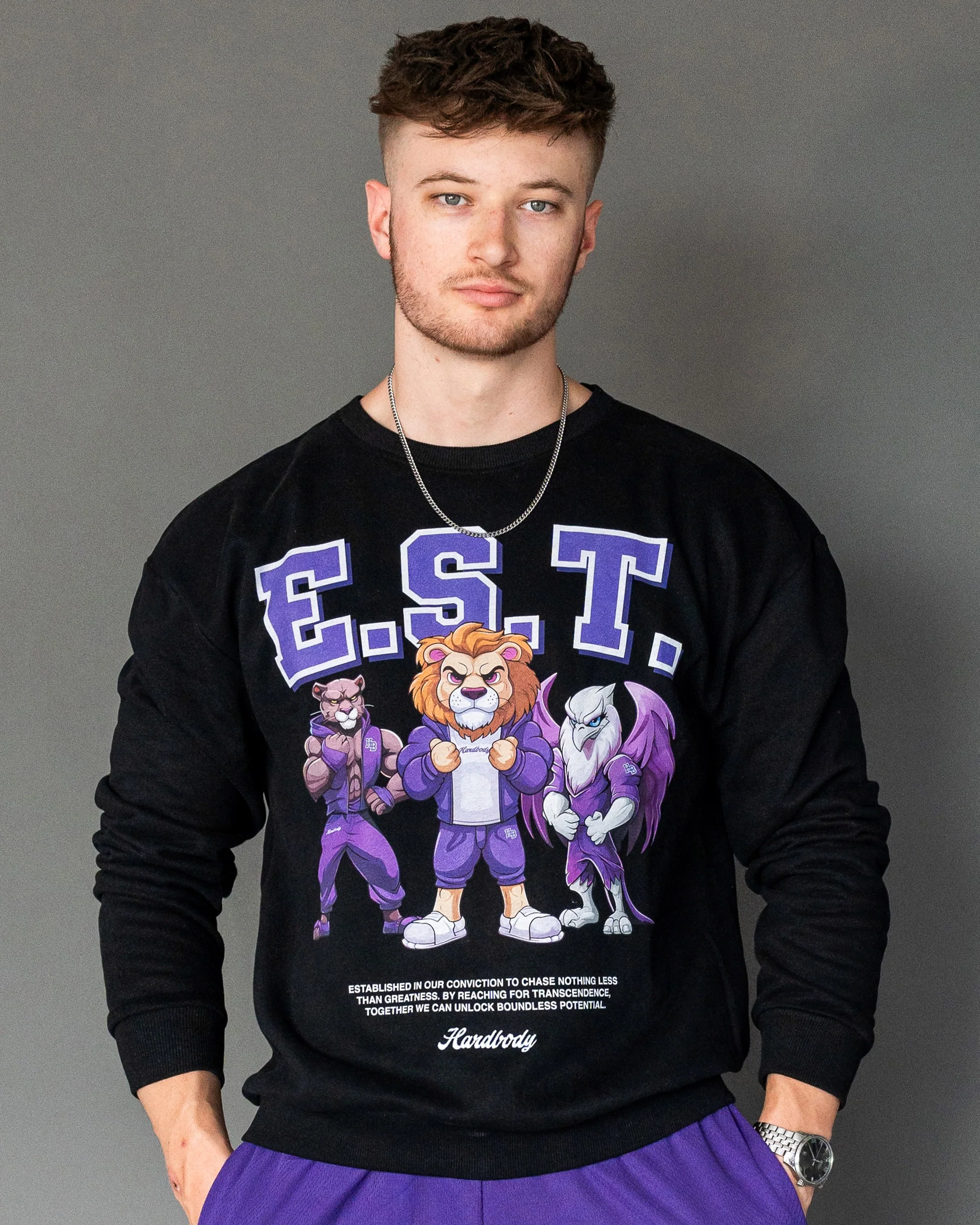 Establish Crew Neck Black - Image 3
