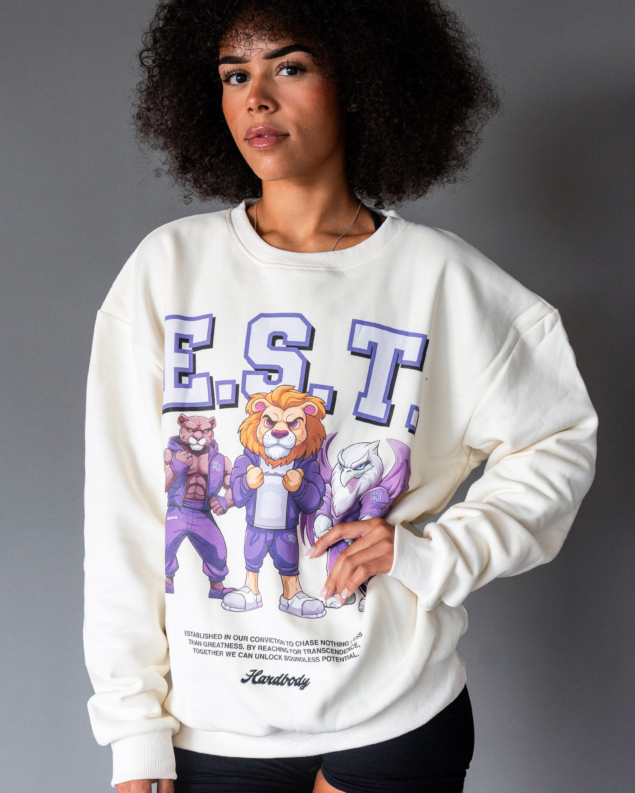 Establish Crew Neck Cream - Image 3