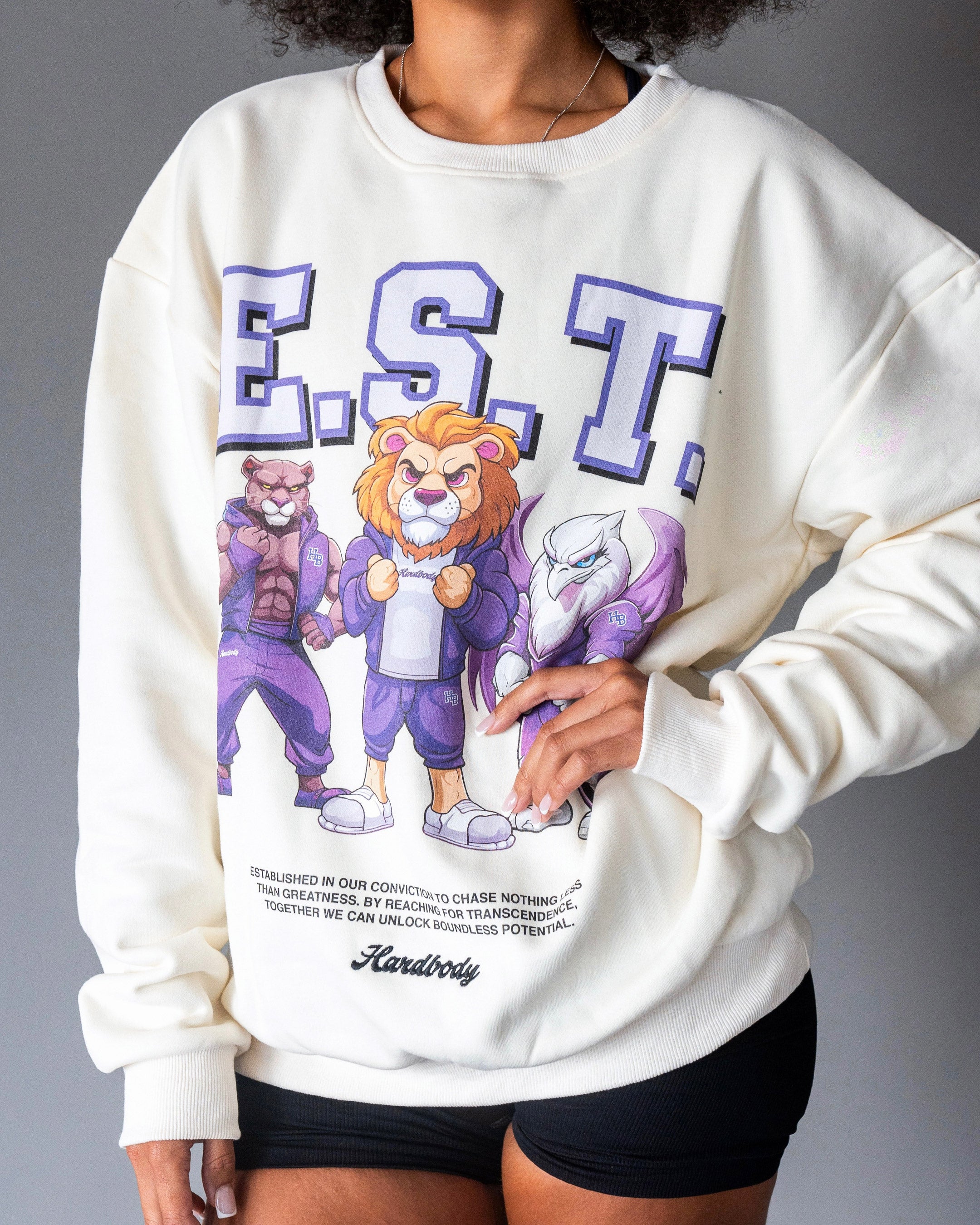 Establish Crew Neck Cream - Image 4