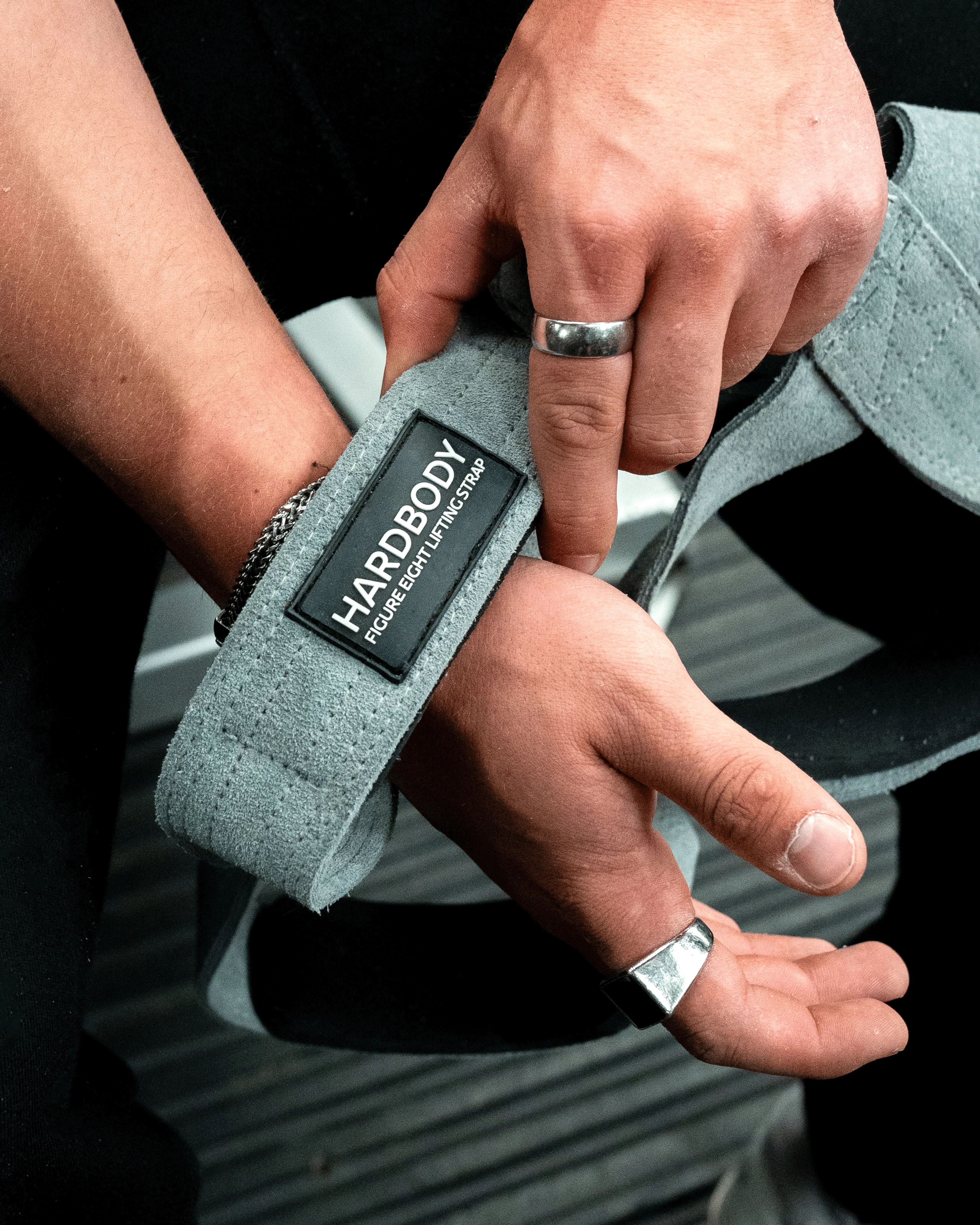 Premium Figure 8 Straps Grey - Image 5