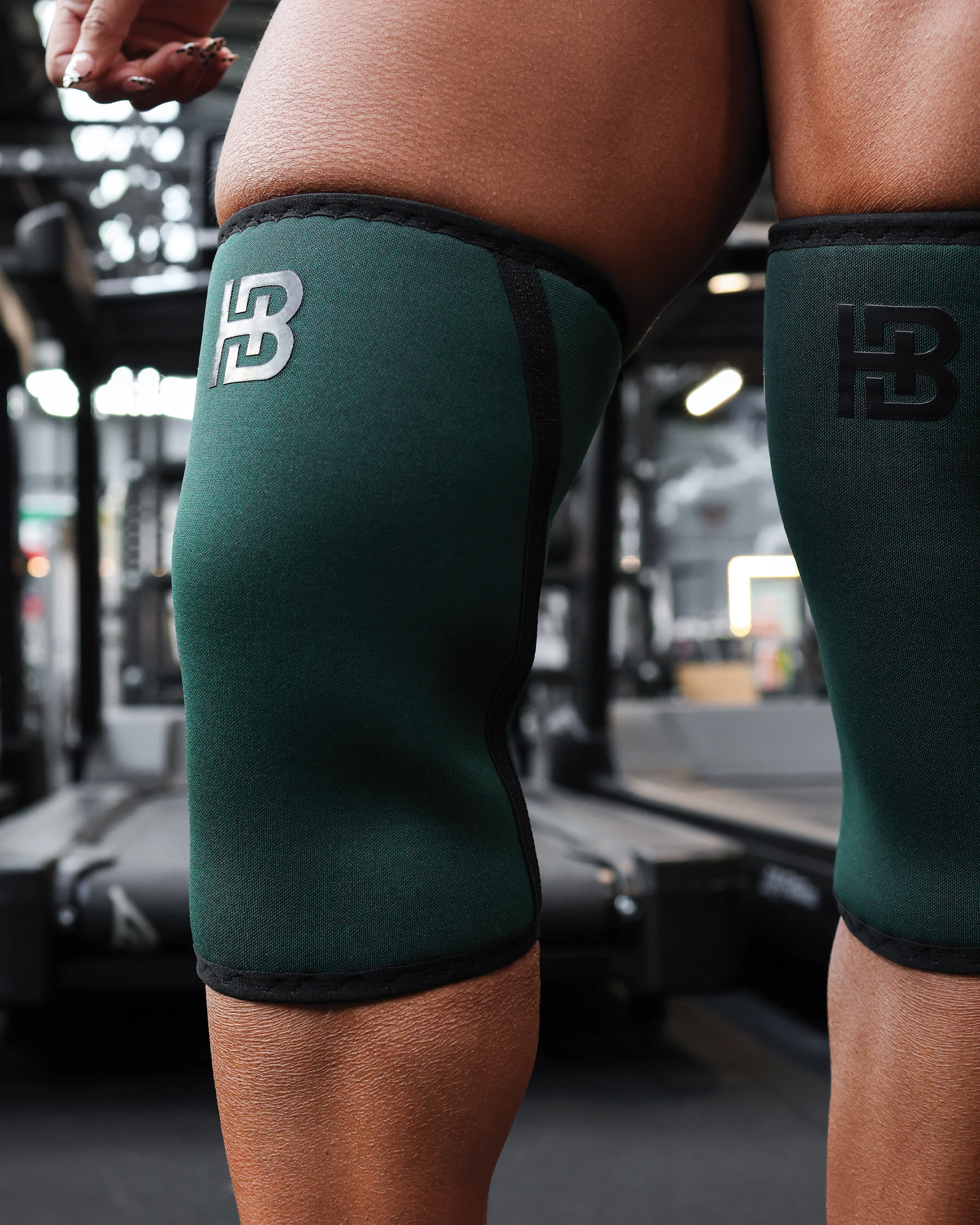MVPRO Knee Sleeves 7mm Forest Green - Image 10
