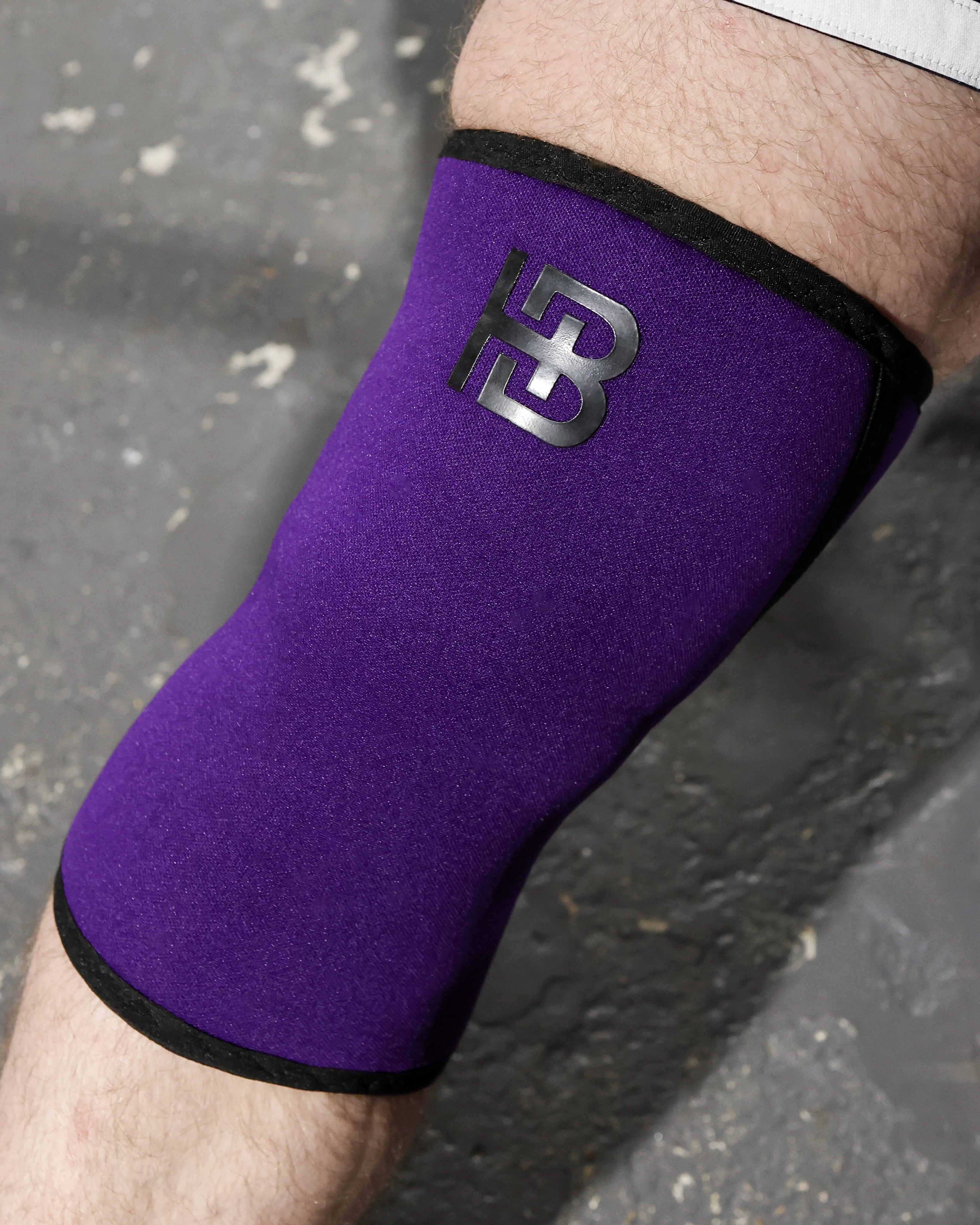 MVPRO Knee Sleeves 7mm Nether Purple - Image 4