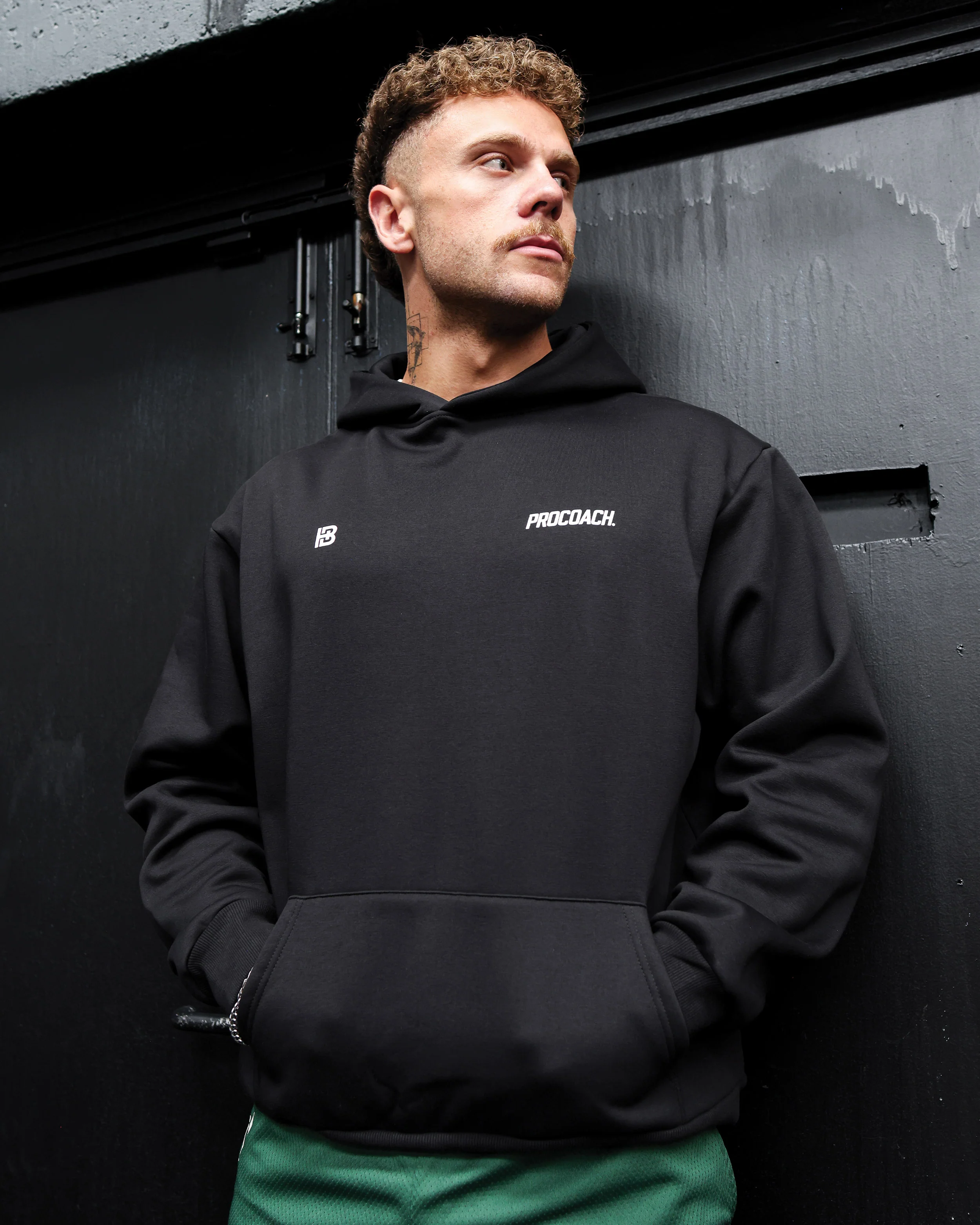 Procoach Born In Iron Hoodie Black - Image 4