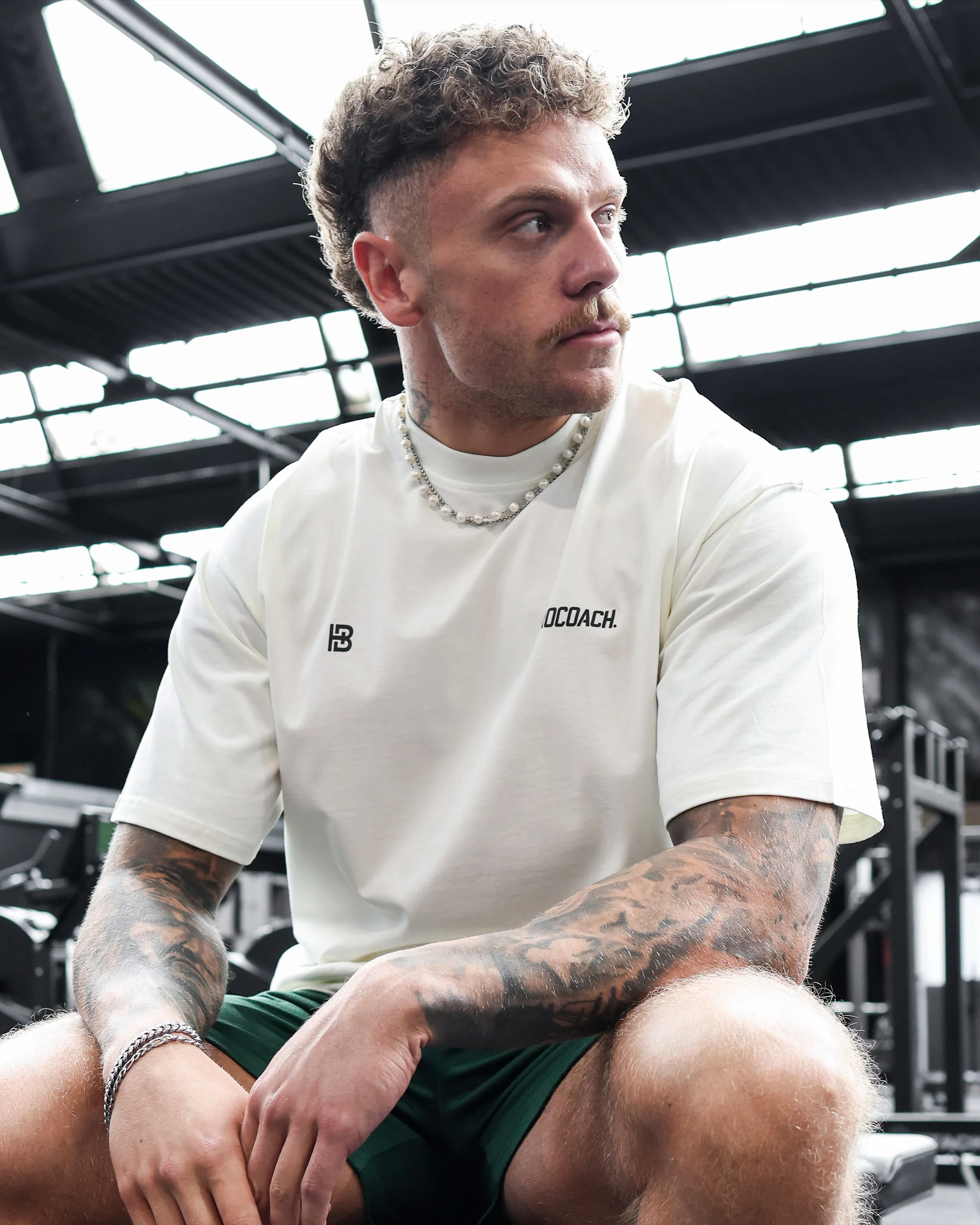 Procoach Empire T-Shirt Cream - Image 6