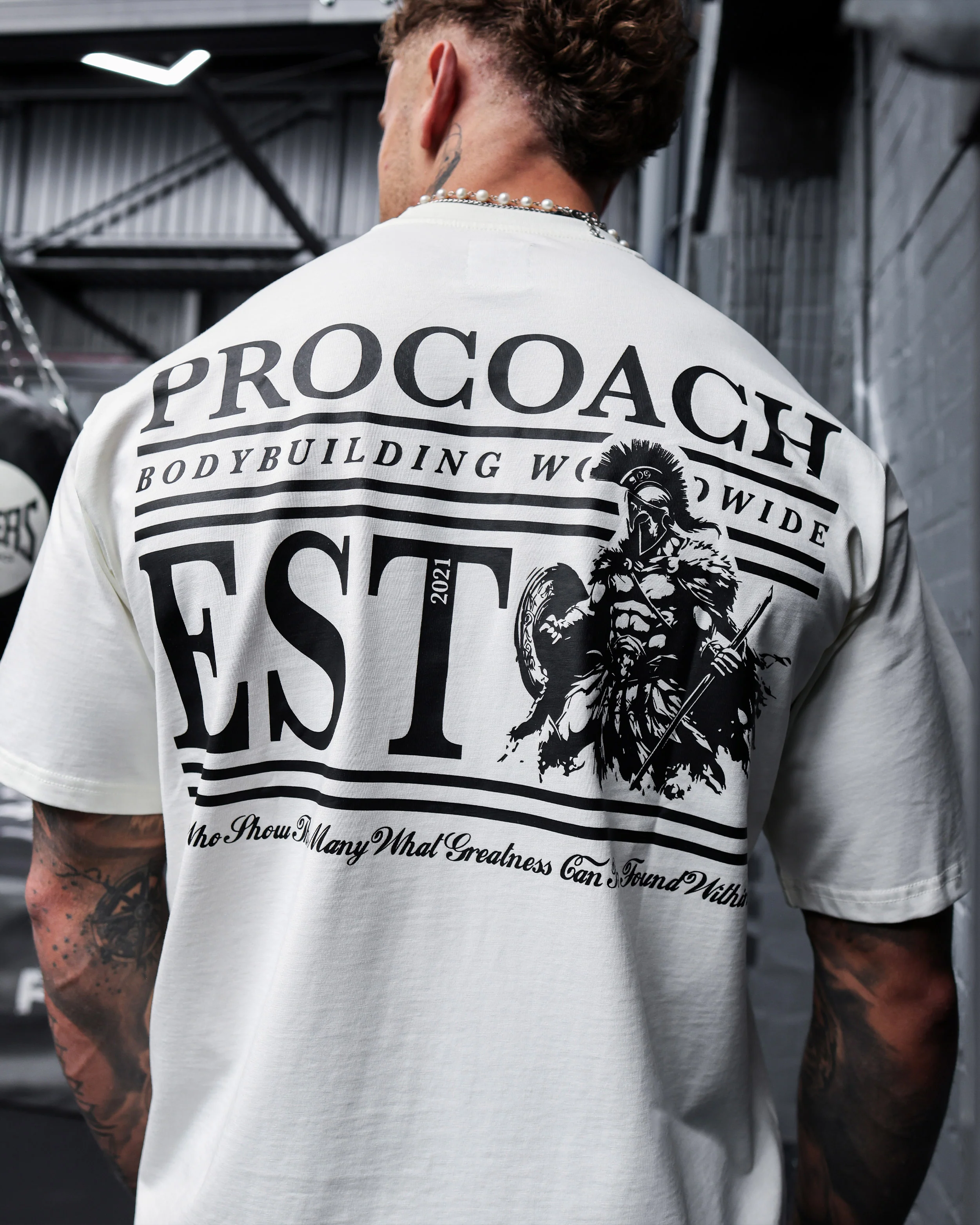 Procoach Empire T-Shirt Cream - Image 7