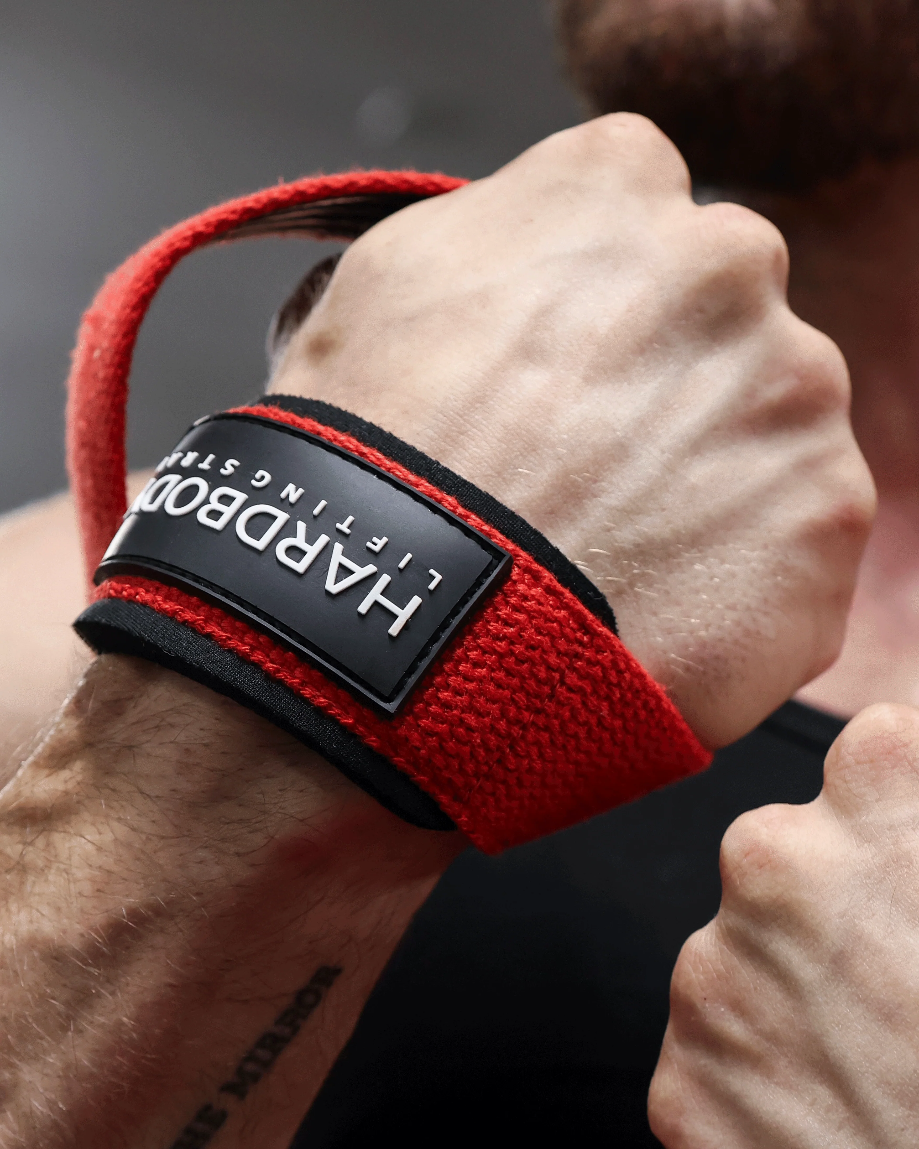 Lifting Straps Red - Image 6