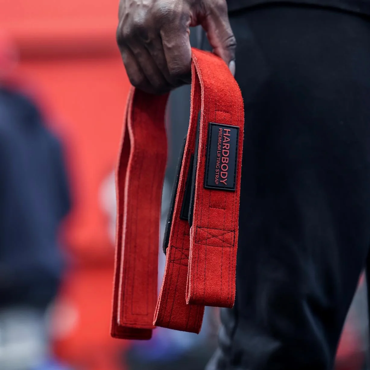 Premium Lifting Straps Red - Image 5