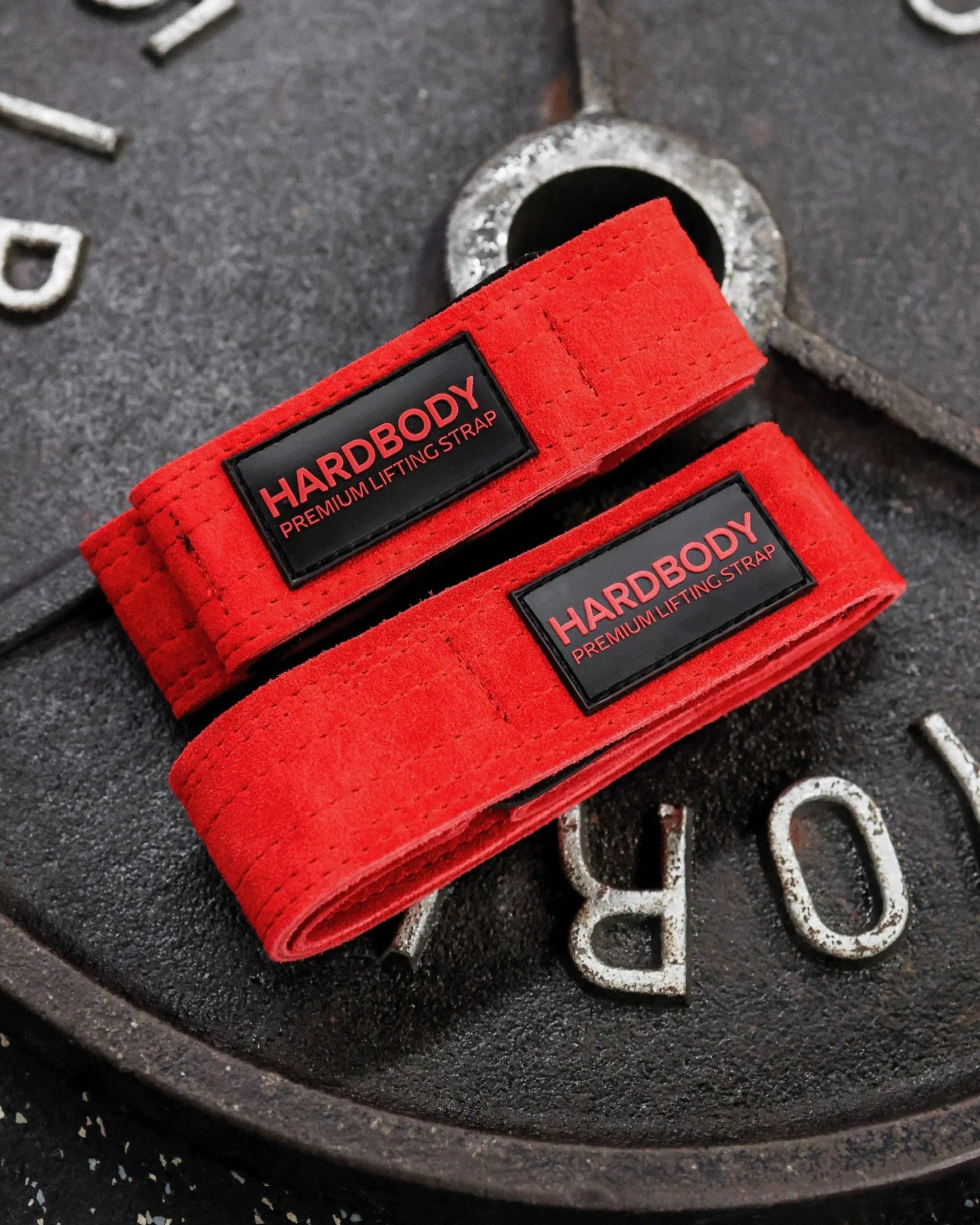 Premium Lifting Straps Red - Image 7