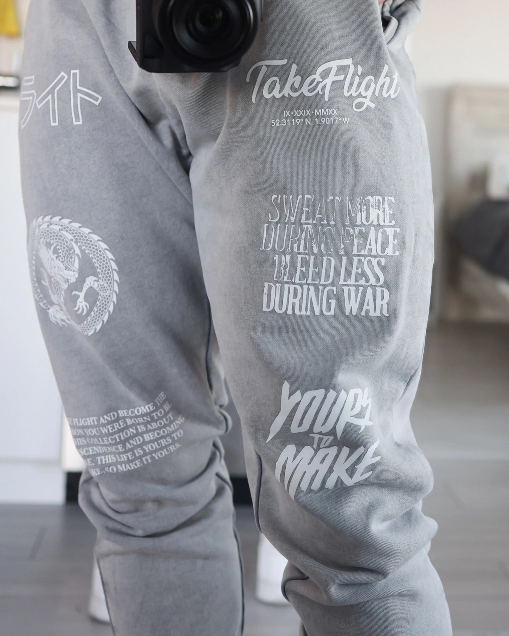 TAKE FLIGHT TRANSCENDENCE GREY JOGGER - Image 4