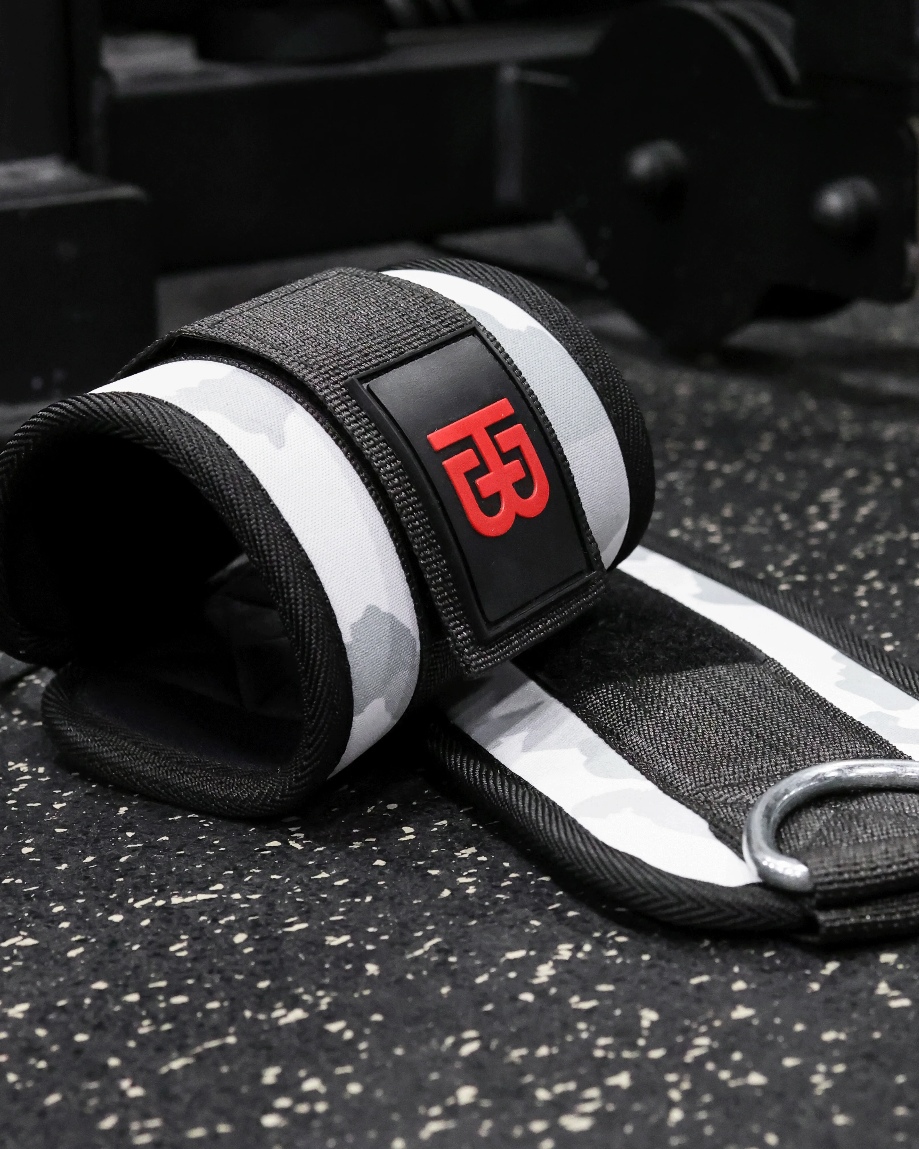 Neoprene Lifting Cuffs Winter White - Image 9